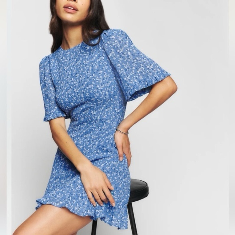 Reformation Alaina Dress (125) View 3